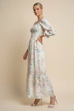 Load image into Gallery viewer, J.NNA - Floral Print Emrboidered Dress
