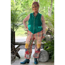 Load image into Gallery viewer, Jaded Gypsy - Traveling On Pants Patched Up
