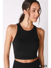 Load image into Gallery viewer, NIKIBIKI - Chevron Highneck Crop Top

