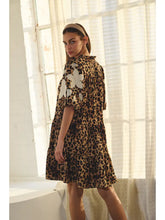 Load image into Gallery viewer, Oddi - Leopard Printed Babydoll Dress
