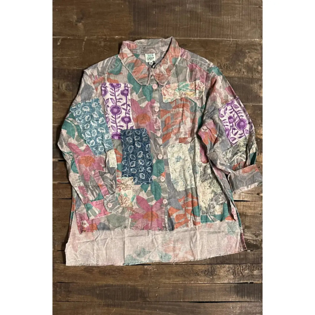 Jaded Gypsy - Faded Gardens Top