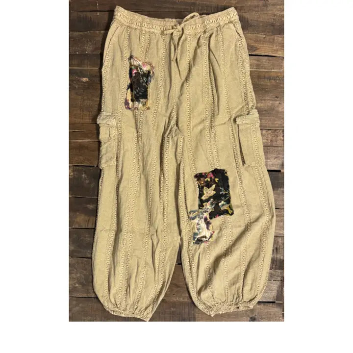 Jaded Gypsy - Sun Woven Petals Pant