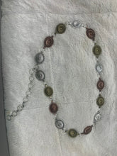 Load image into Gallery viewer, Brushed Silver-Gold-Bronze Small Medallion Belt
