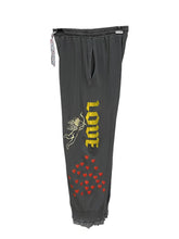 Load image into Gallery viewer, I Love Line - Love Hearts Joggers in Gray
