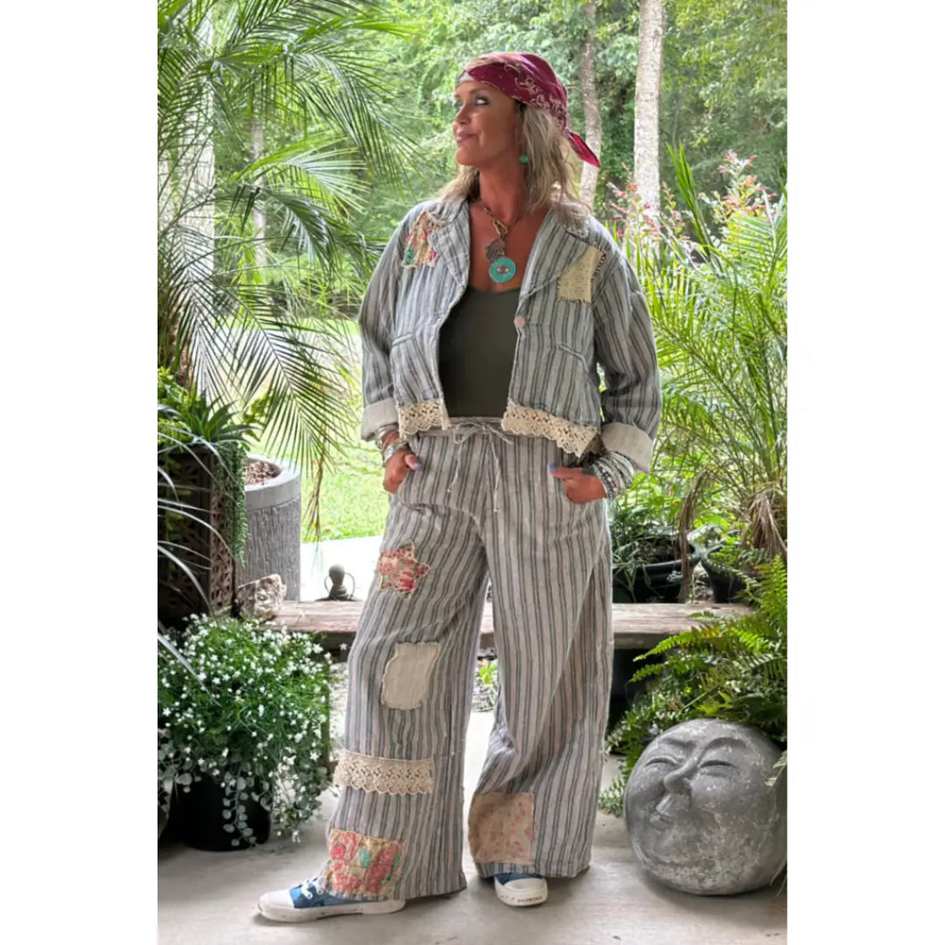 Jaded Gypsy - Lined Up Trouser Pants
