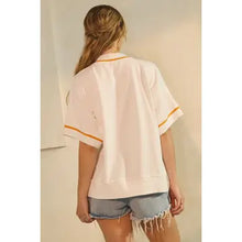 Load image into Gallery viewer, ODDI - Oversized Game Day Short-Sleeve Sweatshirt
