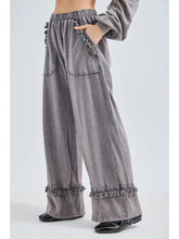 Load image into Gallery viewer, j. Her - Mineral Washed Tassel Fringe Pants Match
