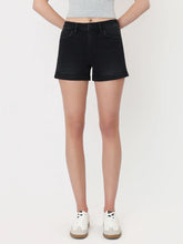 Load image into Gallery viewer, Rebecca Super Soft Black Cuffed Shorts
