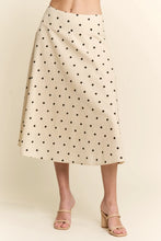 Load image into Gallery viewer, J.nna - A Line Classic Dot Midi Skirt
