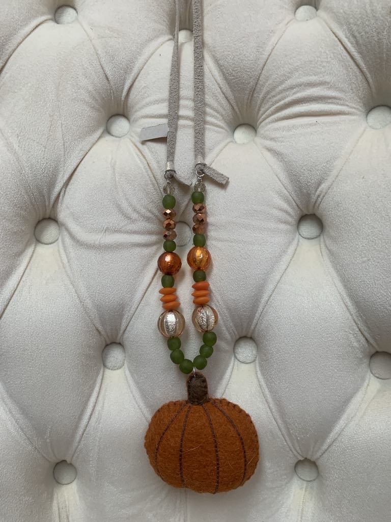 A Rare Bird - Pumpkin Necklace