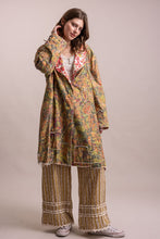 Load image into Gallery viewer, BlueVelvet - OVERSIZED PATCHWORK BUTTON DOWN COAT
