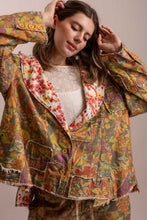 Load image into Gallery viewer, FLORAL PATCHWORK STATEMENT JACKET
