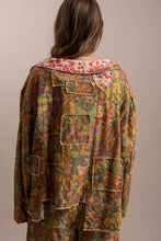 Load image into Gallery viewer, FLORAL PATCHWORK STATEMENT JACKET
