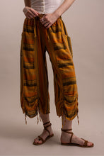 Load image into Gallery viewer, ELASTIC WAIST WITH STRING RUCHED LOOSE FIT PANTS

