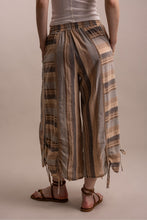 Load image into Gallery viewer, Bluevelvet - ELASTIC WAIST WITH STRING RUCHED LOOSE FIT PANTS
