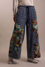 Load image into Gallery viewer, Bluevelvet - ELASTIC WAIST WITH STRING PATCHWORK WIDE LEG PANTS
