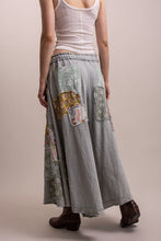 Load image into Gallery viewer, Bluevelvet - WIDE LEG PATCHWORK PANTS
