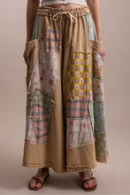 Load image into Gallery viewer, Bluevelvet - WIDE LEG PATCHWORK PANTS
