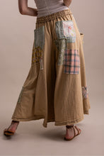 Load image into Gallery viewer, Bluevelvet - WIDE LEG PATCHWORK PANTS
