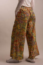 Load image into Gallery viewer, WIDE LEG PATCHWORK FLORAL PANTS

