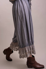 Load image into Gallery viewer, Bluevelvet - ELASTIC WAIST TIE LACE TRIM SOFT LOUNGE PANT
