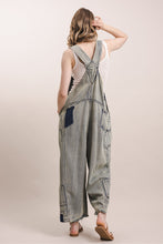 Load image into Gallery viewer, Bluevelvet - OVERSIZED ADJUSTABLE STRAP OVERALLS
