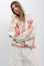 Load image into Gallery viewer, Bluevelvet - MULTI CONTRAST HOODIE CARDIGAN
