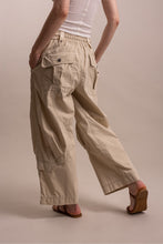 Load image into Gallery viewer, Bluevelvet - ELASTIC WAIST BAND WITH STRING CARGO PANTS
