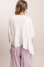 Load image into Gallery viewer, Bluevelvet - Short Sleeve Oversize Top
