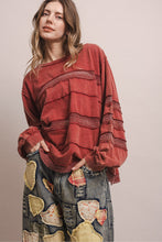 Load image into Gallery viewer, Bluevelvet - TIERED LONG SLEEVE SHIRT
