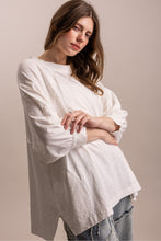 Load image into Gallery viewer, Bluevelvet - SOLID ROUND NECK LONG SLEEVE TOP
