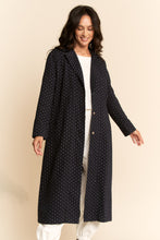 Load image into Gallery viewer, Garment Washed Lapel Color Duster Jacket
