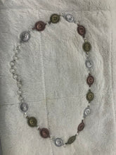 Load image into Gallery viewer, Brushed Silver-Gold-Bronze Small Medallion Belt
