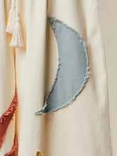 Load image into Gallery viewer, HCB - Sun Moon Star Patch Wide Pants CREAM
