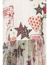 Load image into Gallery viewer, Origami - Blazer Cardigan with Long Mesh Layer - Star Rose

