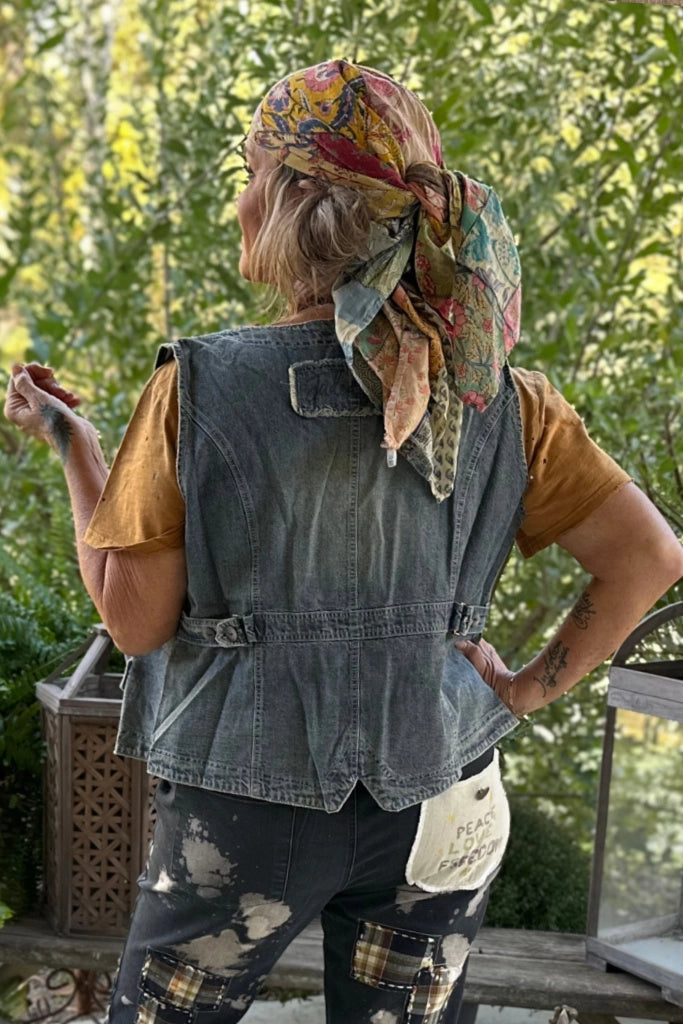 Jaded Gypsy - Alluring Dreams Vest - Chambray