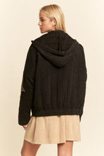 Load image into Gallery viewer, Washed French Closure Relaxed Fit Jacket
