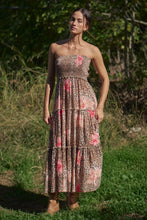 Load image into Gallery viewer, Davi &amp; Dani - Strapless Smocked Tiered Maxi Dress
