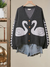 Load image into Gallery viewer, Swan Love Knit Cardigan
