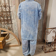 Load image into Gallery viewer, A Rare Bird - Blue Birdie Stitched Shirt
