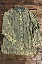 Load image into Gallery viewer, Jaded Gypsy - Star Gazing Top - Vintage Moss
