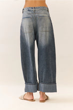 Load image into Gallery viewer, Oddi -  The Striped Barrel Carpenter Culottes Pants
