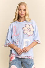 Load image into Gallery viewer, Davi &amp; Dani - Love Letter Patchwork Top
