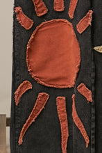Load image into Gallery viewer, HCB - Sun ,Moon and Star Patchwork Overalls
