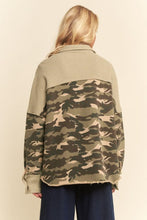 Load image into Gallery viewer, Davi &amp; Dani - Mineral Washed Shirt Button Front Jacket Shacket
