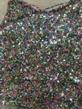 Load image into Gallery viewer, J.NNA - Birthday Cake Sequin Cami With Tassels
