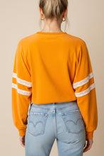Load image into Gallery viewer, J.nna - Retro Collegiate Cropped Pullover
