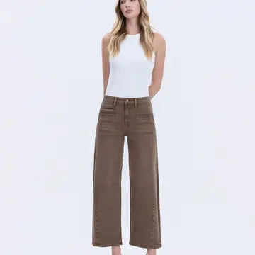 BB BROWN BARREL JEANS