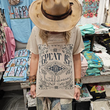 Load image into Gallery viewer, A Rare Bird - Great Is Thy Faithfulness Tattered Shirt
