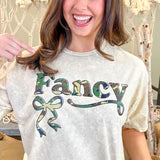 Fancy Camo Mineral Washed Graphic Shirt
